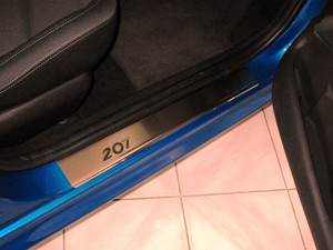 Peugeot 207 2006-2010 - Порожки внутренние к-т 4шт фото, цена