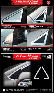 Hyundai Grand Starex 2007-2011 - Хромированные накладки на форточку фото, цена