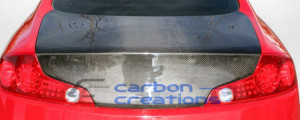 Infiniti G35 Coupe 2003-2007 - Карбоновый багажник - OEM Style. фото, цена