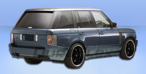 Land Rover Range Rover 2006-2009 - Спойлер заднего бампера (Platinum) фото, цена