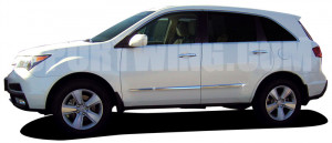 Acura MDX 2007-2013 - Молдинги хромированные, комплект 4 штуки. (USA) фото, цена