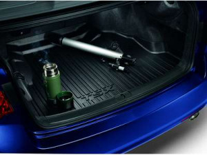 Acura TSX 2009-2010 - Резиновый коврик с бортиком в багажник. фото, цена