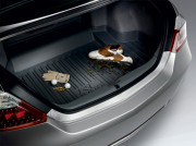 Acura RL 2006-2012 - Резиновый коврик с бортиком в багажник. фото, цена
