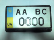 Рамка номерного знака, USA стандарт. (PL) фото, цена