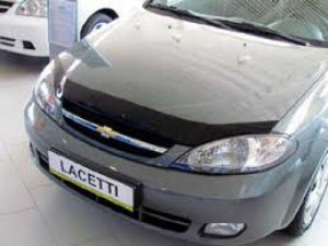 Chevrolet Lacetti 2004-2012 - (хэтчбек) - Дефлектор капота (мухобойка), темный. (EGR) фото, цена