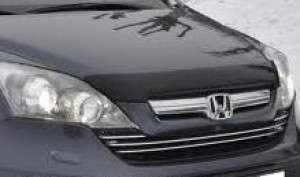 Honda CRV 2007-2009 - Дефлектор капота, темный, EGR фото, цена
