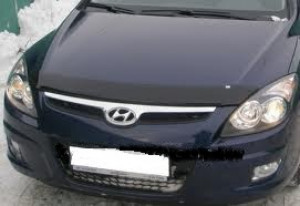 Hyundai i 30 2008-2012 - Дефлектор капота, темный, EGR фото, цена