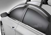 Hyundai Sonata 2011-2012 - Дефлекторы окон, комплект 4 штуки, темные, EGR фото, цена