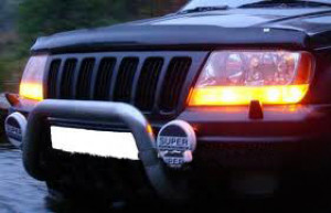 Jeep Grand Cherokee 1999-2001 - Дефлектор капота, темный, EGR фото, цена