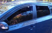 Kia Ceed 2007-2012 - Дефлекторы окон, комплект 4 штуки, темные, BREEZE, EGR фото, цена