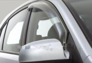 Kia Rio 2005-2011 - Дефлекторы окон, комплект 2 штуки, дымчатые, EGR фото, цена