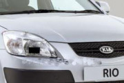 Kia Rio 2005-2011 - Защита передних фар, прозрачная, EGR  фото, цена