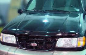 Kia Sportage 1994-2006 - Дефлектор капота, темный, EGR фото, цена