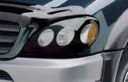 Kia Sportage 2005-2008 - Защита передних фар, карбон, EGR фото, цена