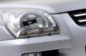 Kia Sportage 2008-2010 - Защита передних фар, прозрачная, EGR  фото, цена