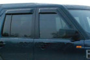 Land Rover Discovery 2004-2012 - Дефлекторы окон, комплект 4 штуки, темные, EGR фото, цена