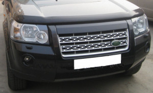 Land Rover Freelander 2007-2012 - Дефлектор капота, темный, EGR фото, цена