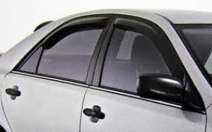 Mazda 3 2003-2009 - Дефлекторы окон, комплект 4 штуки, темные, EGR фото, цена