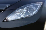 Mazda 6 2008-2012 - Защита передних фар, прозрачная, EGR  фото, цена