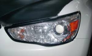 Mitsubishi ASX 2010-2012 - Защита передних фар, прозрачная, EGR  фото, цена