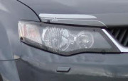 Mitsubishi Outlander 2007-2009 - Защита передних фар, карбон, EGR фото, цена