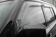 Mitsubishi Pajero 2007-2012 - Дефлекторы окон, передние, дымчатые, EGR фото, цена