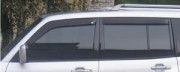Mitsubishi Pajero 2000-2013 - Дефлекторы окон, комплект 4 штуки, темные, EGR фото, цена