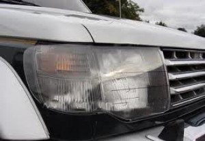 Mitsubishi Pajero 1992-1999 - Защита передних фар, прозрачная, EGR  фото, цена