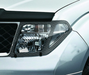 Nissan Pathfinder 2005-2010 - Защита передних фар, карбон, EGR фото, цена