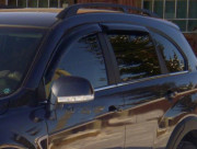 Opel Antara 2006-2012 - Дефлекторы окон, комплект 4 штуки, темные, EGR фото, цена