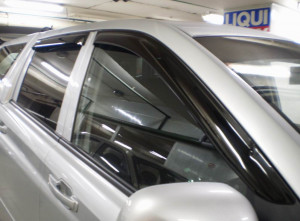 Ssang Yong Kyron 2006-2012 - Дефлекторы окон, комплект 4 штуки, темные, EGR фото, цена