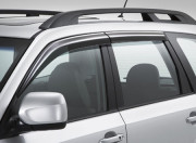 Subaru Forester 2008-2012 - Дефлекторы окон, комплект 4 штуки, темные, EGR фото, цена