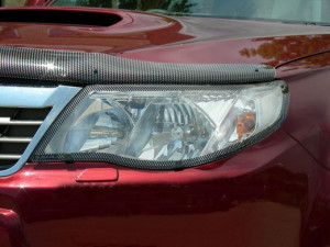 Subaru Forester 2008-2012 - Защита передних фар, прозрачная, EGR  фото, цена