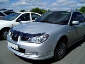 Subaru Impreza 2006-2007 - Дефлектор капота, темный, EGR фото, цена
