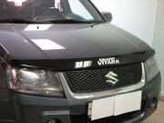 Suzuki Grand Vitara 2005-2012 - Дефлектор капота, темный, с надписью, EGR фото, цена