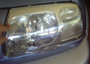 Suzuki Grand Vitara 1998-2005 - Защита передних фар, прозрачная, EGR  фото, цена