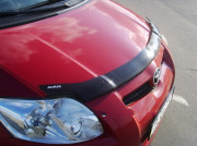 Toyota Auris 2006-2008 - Дефлектор капота, темный, с надписью, EGR фото, цена