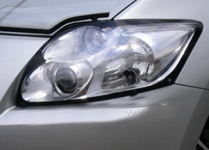 Toyota Auris 2006-2012 - Защита передних фар, прозрачная, EGR  фото, цена