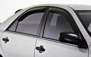 Toyota Avensis 1998-2002 - Дефлекторы окон, комплект 4 штуки, темные, EGR фото, цена