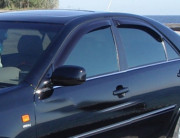 Toyota Camry 2001-2005 - Дефлекторы окон, комплект 4 штуки, темные. (EGR) фото, цена