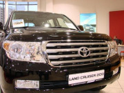 Toyota Land Cruiser 2008-2015 - Дефлектор капота, темный. (EGR) фото, цена
