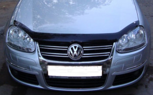 Volkswagen Golf 2009-2012 - Дефлектор капота, темный, EGR фото, цена