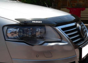 Volkswagen Passat 2006-2010 - Дефлектор капота, темный, с надписью. EGR фото, цена
