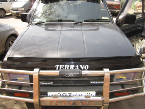 Nissan Terrano II 1993-1996 - Дефлектор капота (мухобойка), VIP Tuning фото, цена