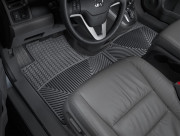 Honda CRV 2007-2011 - Коврики резиновые, передние, черные. (WeatherTech) фото, цена