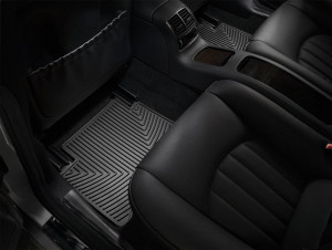 Mercedes-Benz CLS 2006-2010 - Коврики резиновые, задние, черные. (WeatherTech) фото, цена