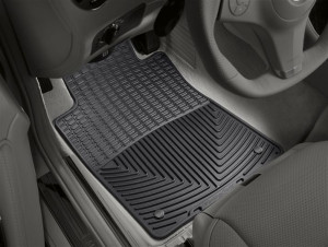 Mercedes-Benz E 2003-2009 - Коврики резиновые, передние, черные. (WeatherTech) фото, цена