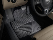 Volkswagen Passat 2005-2011 - Коврики резиновые, передние, черные. (WeatherTech) фото, цена