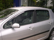 Peugeot 307 2002-2012 - Дефлекторы окон (ветровики), комлект. (HIC) фото, цена