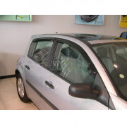 Renault Megane 2002-2012 - (5DR) - Дефлекторы окон (ветровики), комлект. (HIC) фото, цена